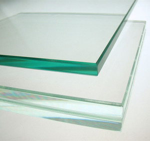 6mm Lake Ford Blue Outdoor Glass Fence Reflective Tempered Glass