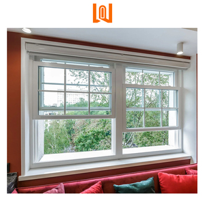 PVC Sash Windows UPVC Vinyl Single Hung Windows