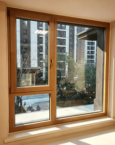 European High Energy Saving Aluminum Wood Window Frames