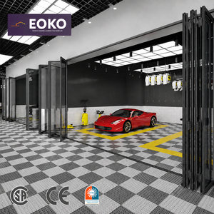 EOKO Bifold Door Aluminum Door Double Glazed Big Glass Panorama Design
