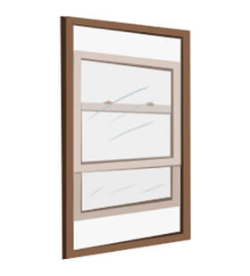 Double-Hung Commercial Window
