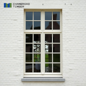 Modern Wood Frame Windows Provided By Professional Factory
